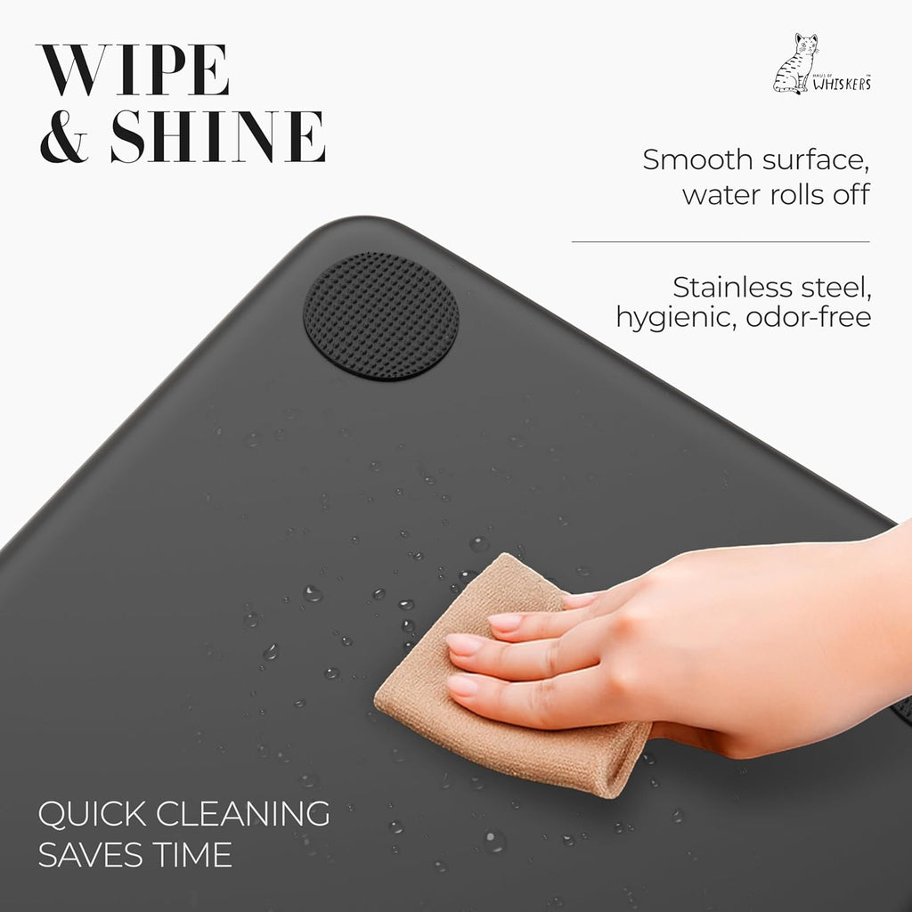 The XXL Stainless Steel Litter Box